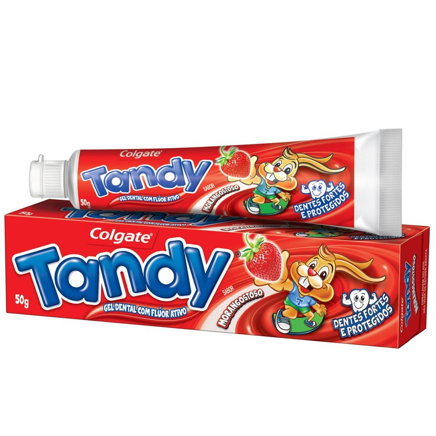 Tandy Creme Dental Infantil Morango (50g)